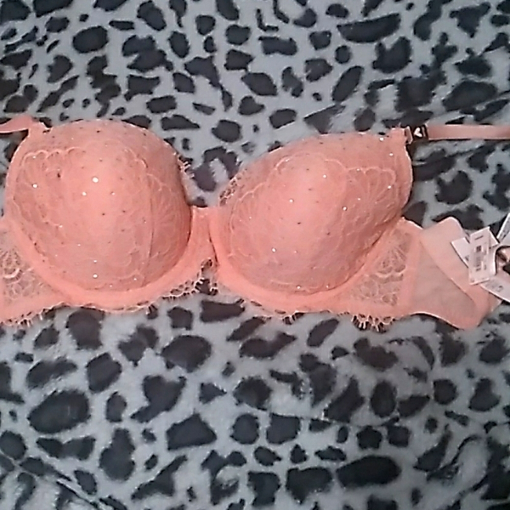 Brand New Victorias Secret lace and diamond studded bra!